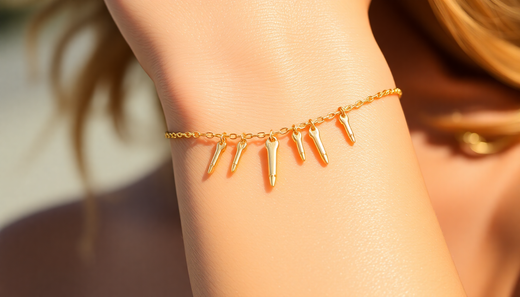 Eleganter Nagel-Armband-Trend: Wie du den perfekten Goldschmuck findest