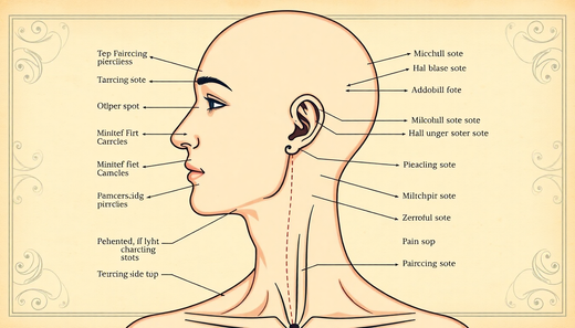 Die Piercing Schmerzskala - Ein Leitfaden für Anfänger