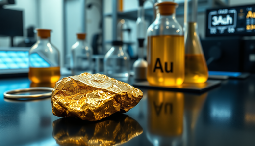 Gold - das glänzende Element der Chemie