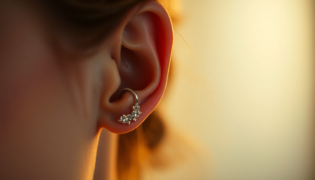 Helix-Piercing: Dein Weg zum perfekten Ohrschmuck