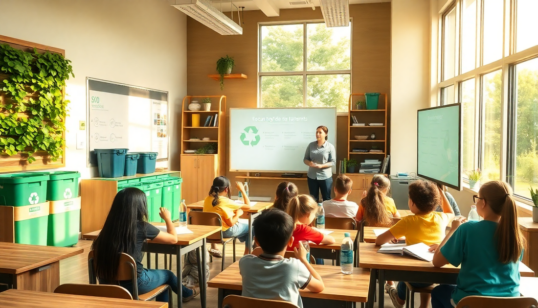 Nachhaltigkeit im Schulalltag: Praktische Ideen für mehr Umweltbewusstsein